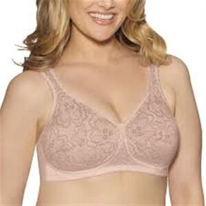 NWOT Playtex 44DD 18 Hour Ultimate Lift and Support Bra 4745 Beige 121817